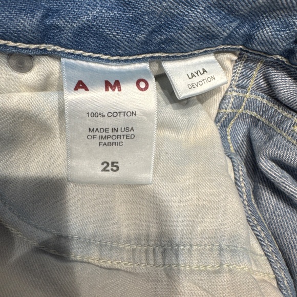 AMO Layla jeans size 25 - Picture 5 of 7
